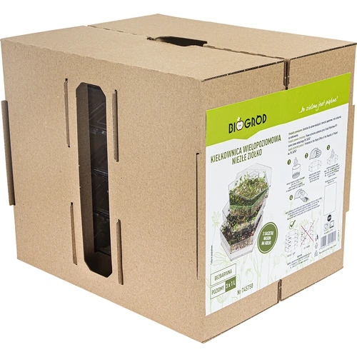 Многостепенен уред за покълване Niezłe Ziółko със семена от репичка - 22