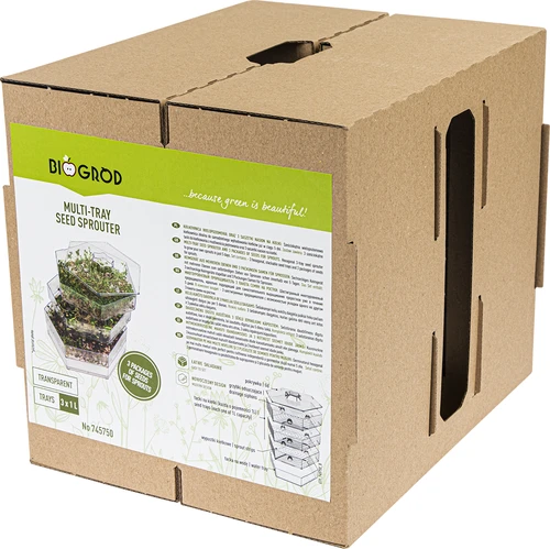 Многостепенен уред за покълване Niezłe Ziółko със семена от репичка - 21