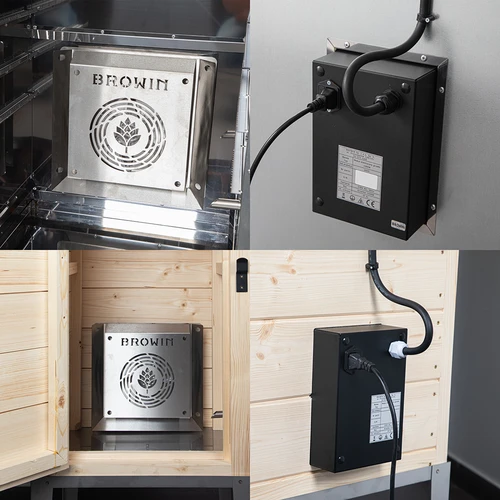 Модул с нагревател и вентилатор, 1,5 kW – за градински пушилни - 5