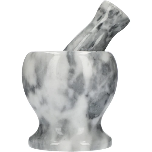 Мраморно кухненско хаванче, сиво, Ø 10,5 см - 3