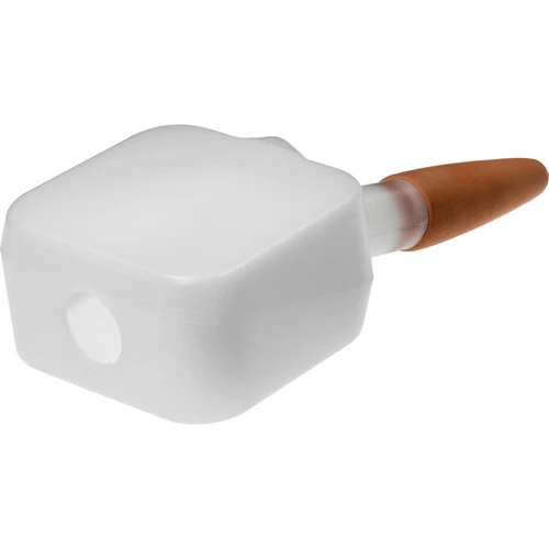 Напоител за растения - бяла табелка с керамичен накрайник, 200 ml - 4