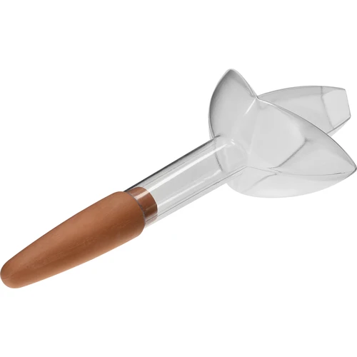 Напоител за растения – прозрачен лист с керамичен конус, 120 мл - 3