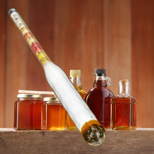 Нечуплив ареометър за медовина с пробирка, обхват на измерване 10–50°Blg - 8