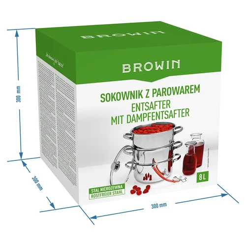 Неръждаем соковар 8 L - 8