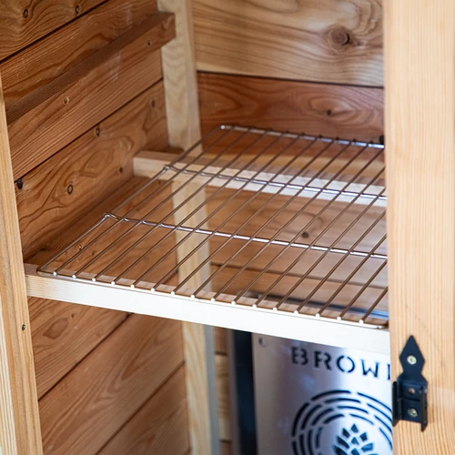 Неръждаема скара за дървена/шперплатова пушилня dragON 330339, 330341, 330340, 330360 - 5