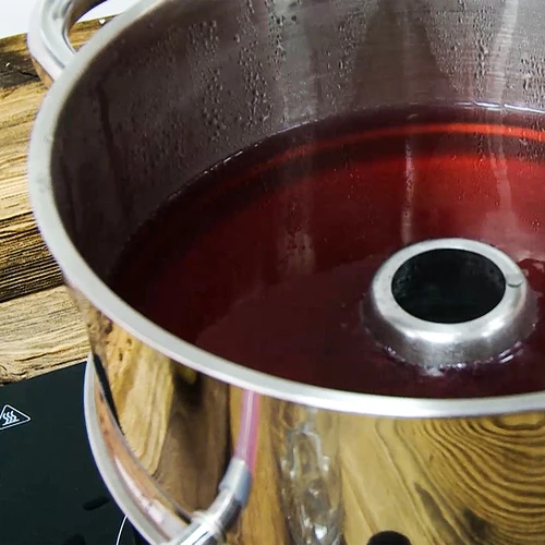 Неръждаема соковарка с пароварка 5 л - 16