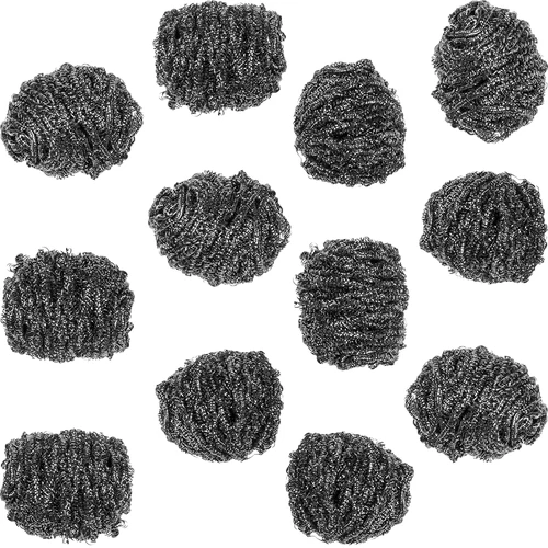 Неръждаеми телени гъби - 12 бр. - 2