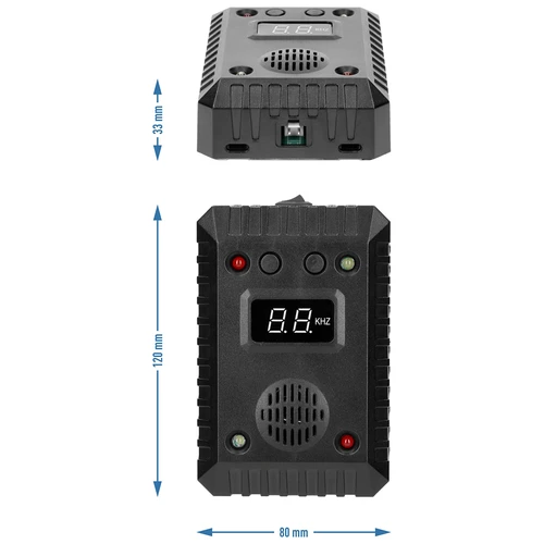 Отблъсквач за куници и гризачи за автомобили и помещения (ултразвук +LED) - 13