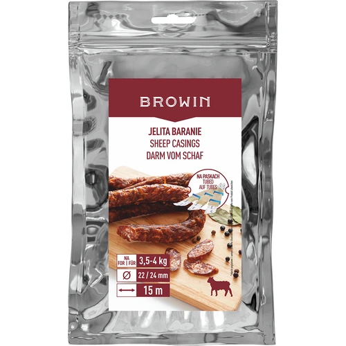 Овчи черва - фи 22/24 мм, на ленти, 15 м