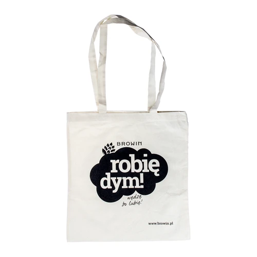 Памучна чанта - правя дим