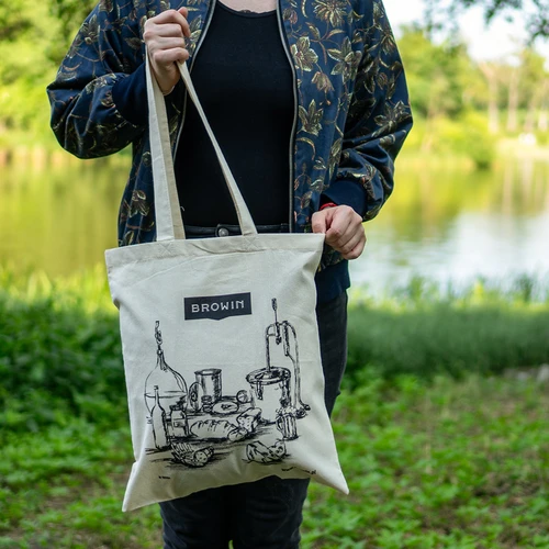 Памучна чанта - скица домашна преработка на храни - 3