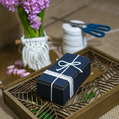 Памучни месарски конци, бели (240°C) 145 м - 4