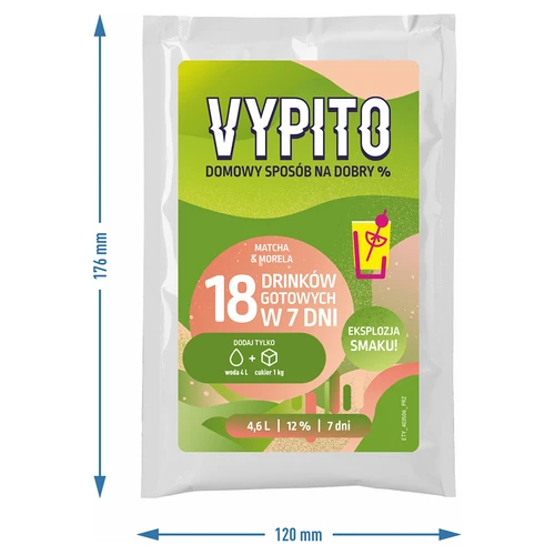 Парти комплект - Vypito Matcha и кайсия - 5
