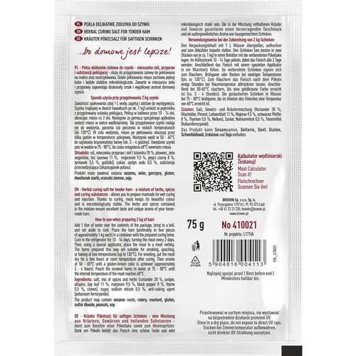 Pekla леко билкова за шунка, 75 г - 2