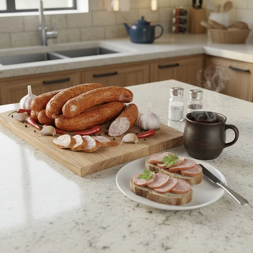 Peklosól - Pekla за обикновена наденица, с функционален протеин, 64g - 4