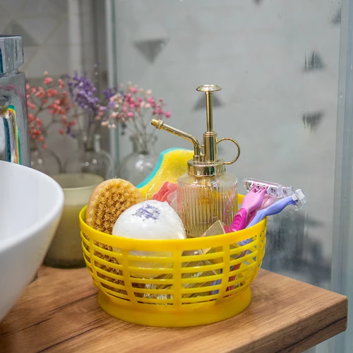 Пластмасова кошница за Dam 5 л, жълта - 9