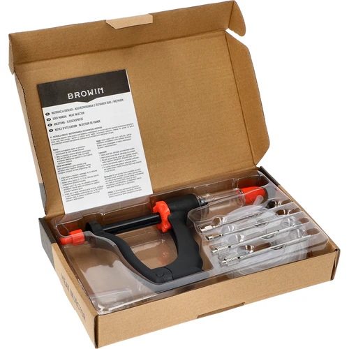 Полуавтоматичен колбасарски инжектор с комплект игли и маркуч - 6