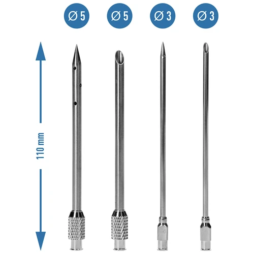 Полуавтоматичен колбасарски инжектор с комплект игли и маркуч - 9