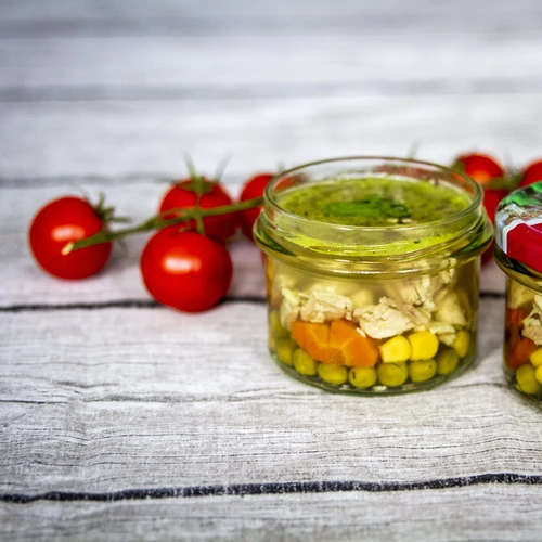 Прав буркан 235 ml (фи82) с бордо капачка Twist-off, 6 бр. - 6