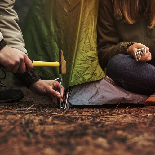 Прави колчета за палатка - 10 бр. - 7