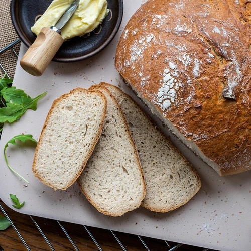 Правоъгълен камък за пица, изработен от кордиерит,  - 38 x 30,5 см - 16