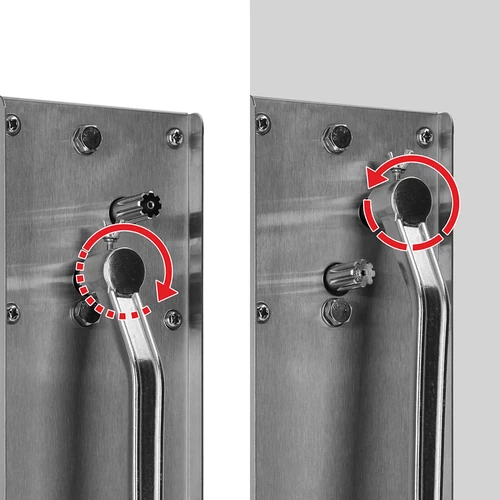 Премиум вертикален шприц за колбаси, 7 L - 8