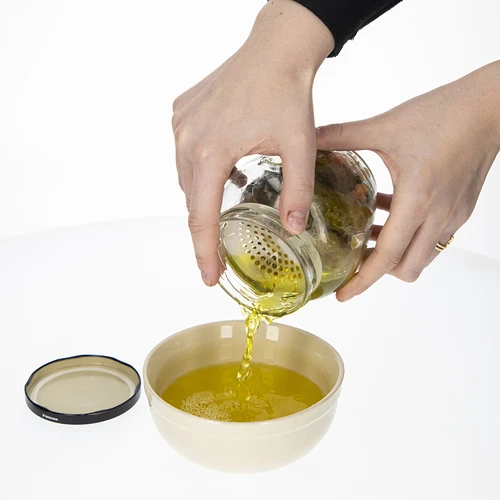 Притискач – сито за консервиране, киселене и оцет – за буркани fi 82 - 8