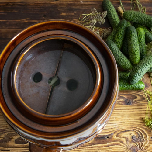 Притискащ камък за бъчви, каменинов, fi 22 cm - 6