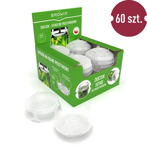 Притискател - сито за консервиране, ферментация и оцет - за буркани фи 100 - 9