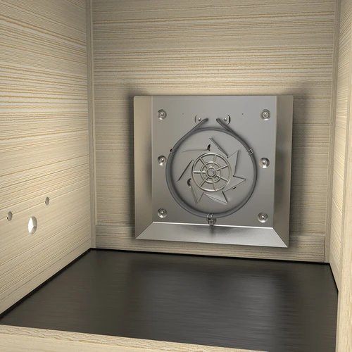 Пушилня 115 л dragON Wood 60E, дървена, с електрически нагревателен модул и контролер - 8