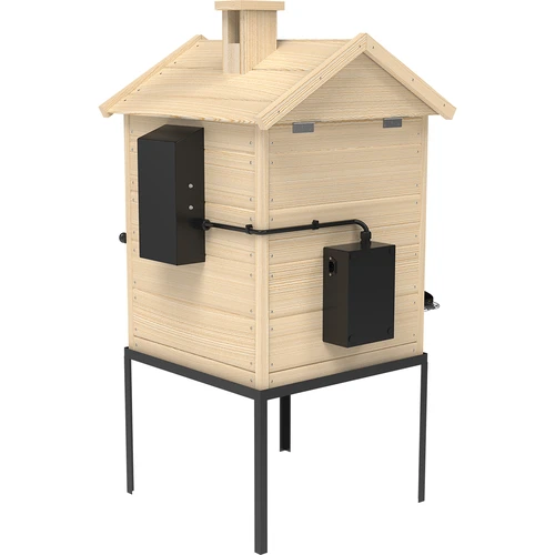 Пушилня 115 л dragON Wood 60E, дървена, с електрически нагревателен модул и контролер - 4