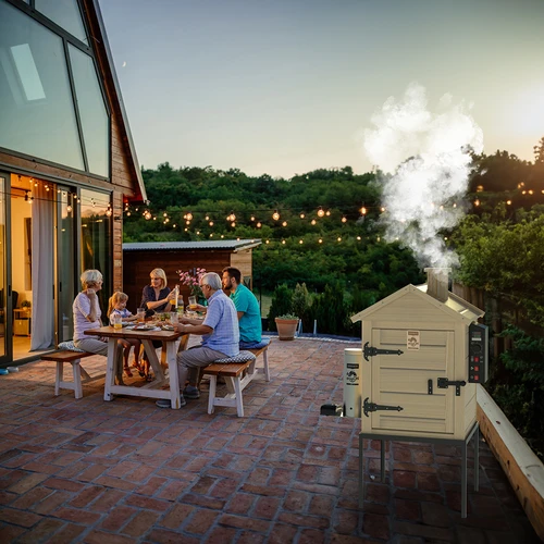 Пушилня 115 л dragON Wood 60E, дървена, с електрически нагревателен модул и контролер - 19