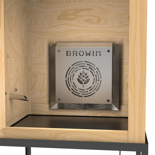 Пушилня 200 L dragON Larch E21 - от лиственица, с електрически нагревателен модул и контролер - 10