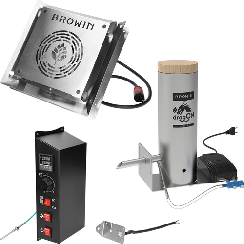 Пушилня dragON PLYWOOD NATURE – безрамкова, модулна, с цифров контролер, 320 L - 7