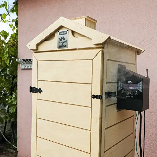 Пушилня dragON PLYWOOD NATURE – безрамкова, модулна, с контролер Wi-Fi, 320L - 9