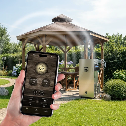 Пушилня dragON стоманена 220 L, IQ – с Wi‑Fi контролер - 12