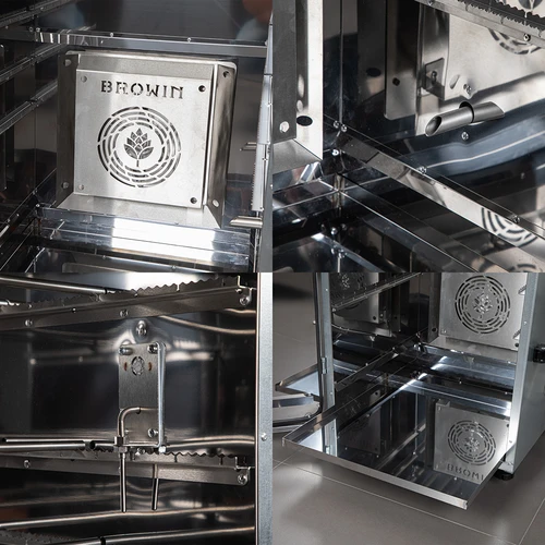 Пушилня dragON стоманена 220 л – с цифров контролер - 6