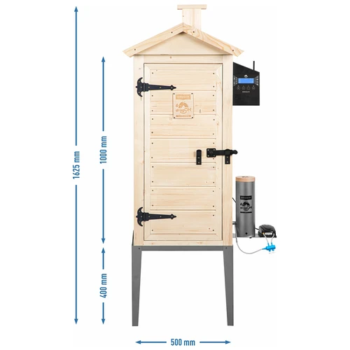 Пушилня с Wi‑Fi, 200 L – dragON WOOD 100IQ с електрически нагревателен модул и контролер - 13