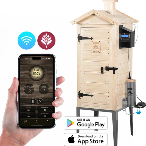 Пушилня с Wi‑Fi, 200 L – dragON WOOD 100IQ с електрически нагревателен модул и контролер