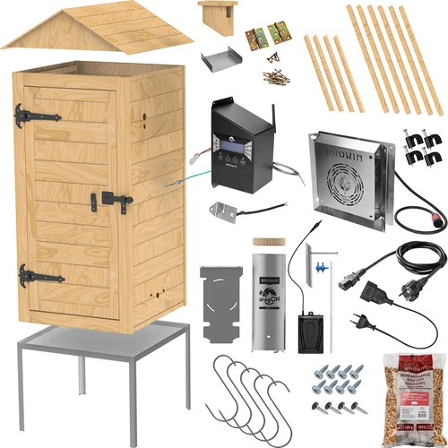 Пушилня с Wi‑Fi, 200 L – dragON WOOD 100IQ с електрически отоплителен модул и контролер - 3