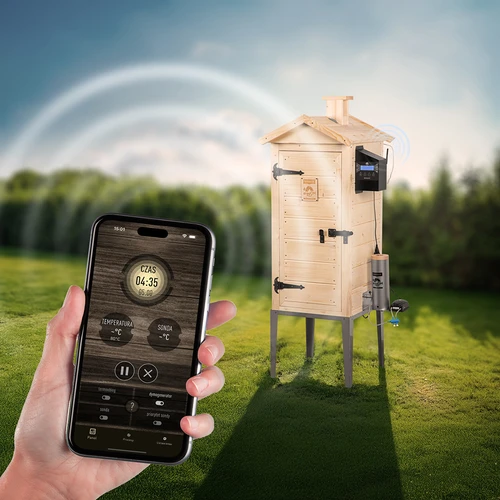 Пушилня с Wi‑Fi, 200 L – dragON WOOD 100IQ с електрически отоплителен модул и контролер - 7