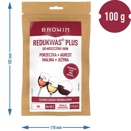 Redukwas® Plus - регулатор на киселинността, 100 г - 6