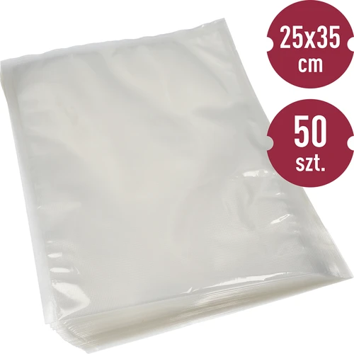 Релефни пликове за машина за вакуумиране 25 x 35 см, 50 бр.