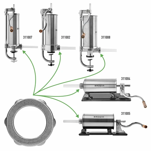 Резбова гайка за пълначки Browin № 311002, 311004, 311005, 311007, 311008 - 3