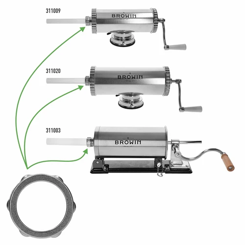 Резбована гайка за пълначки Browin № 311003, 311009, 311020 - 3