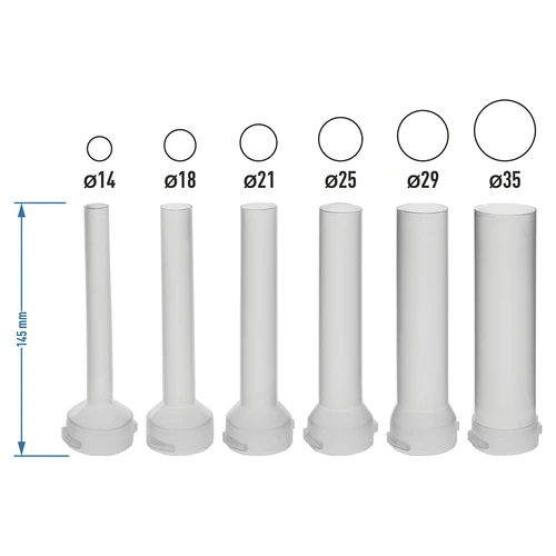 Резервни фунии за вертикална пълначка Browin за 5 кг, 6 бр. - 4