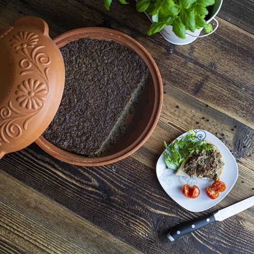 Римски глинен съд, кръгъл, 4 л - 11