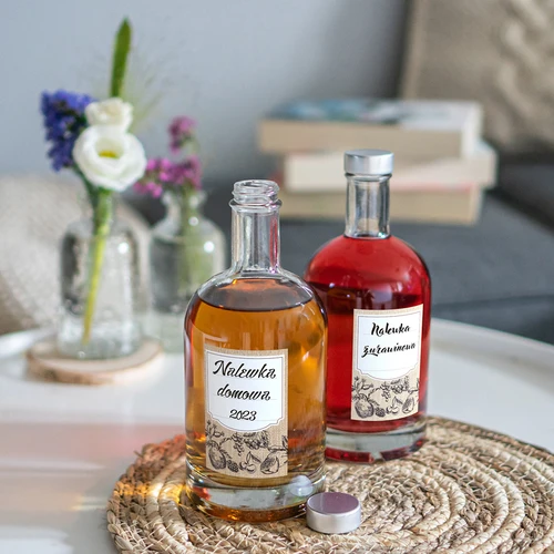 Самозалепващи етикети 60 x 90 мм за бутилки и буркани, скица на плодове – 20 бр. - 7