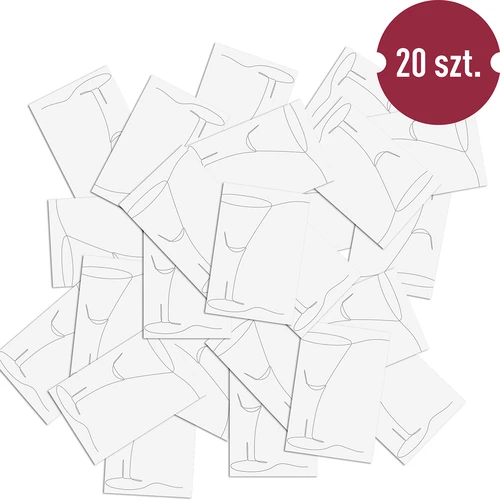 Самозалепващи етикети 60 x 90 мм за бутилки, настойка, алкохол, водка - 20 бр. - 4