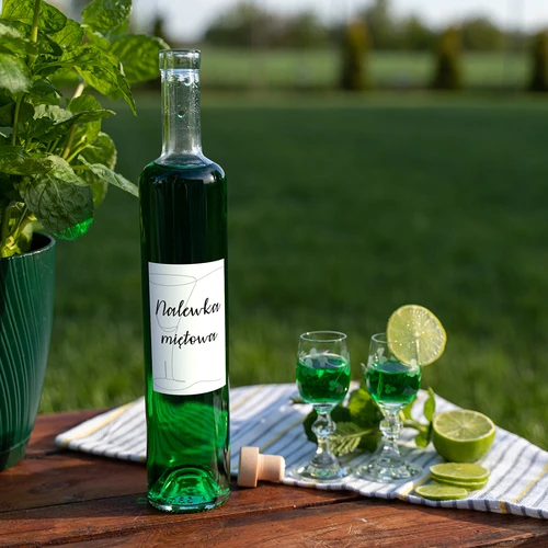 Самозалепващи етикети 60 x 90 мм за бутилки, настойка, алкохол, водка - 20 бр. - 6